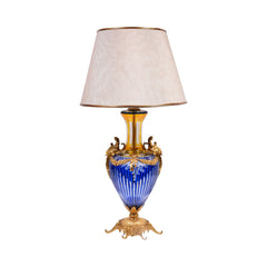 LAMP CRYSTAL BRASS E7-L1112-1-W JC209-712 Default Title - MamasJan Decor