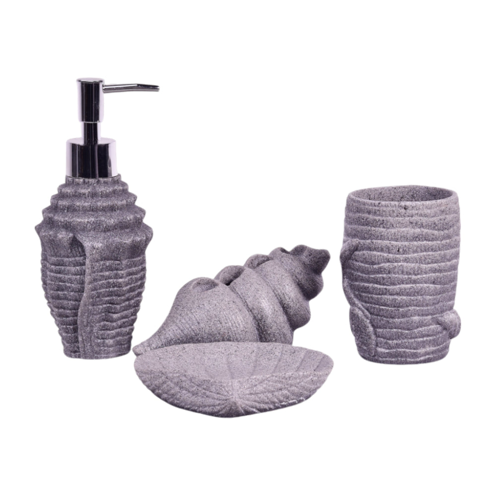 BATHROOM SET 4PC IR SMS-357 Default Title - MamasJan Decoration