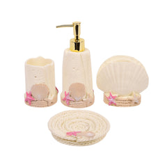 BATHROOM SET 4PC IR SMS-482 Default Title - MamasJan Decoration