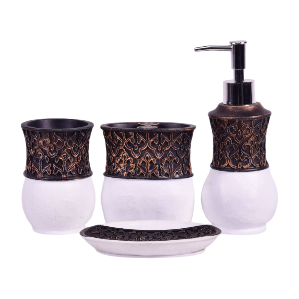 BATHROOM SET 4PC IR SMS-530 Default Title - MamasJan Decoration