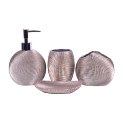 BATHROOM SET 4PC IR SMS-531 Default Title - MamasJan Decoration