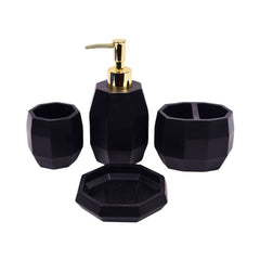 BATHROOM SET 4PC IR SMS-613 Default Title - MamasJan Decoration