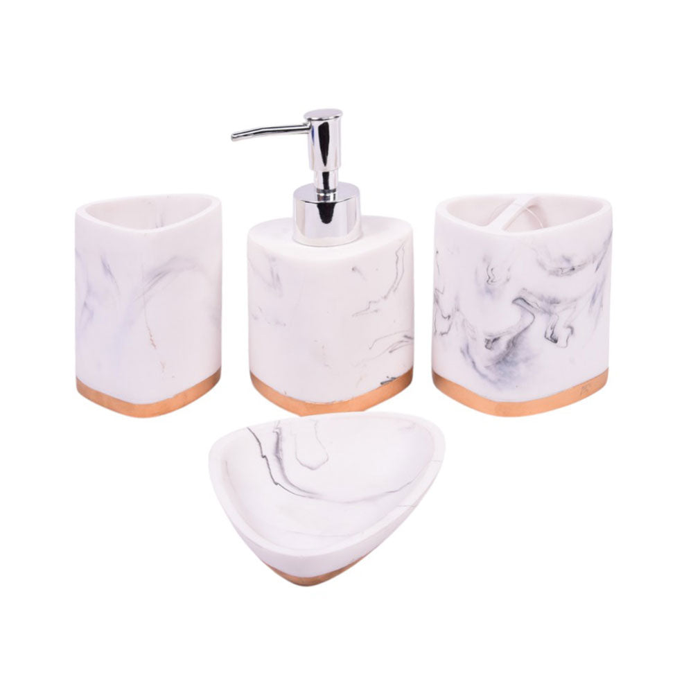 BATHROOM SET 4PC IR SMS-786 Default Title - MamasJan Decoration