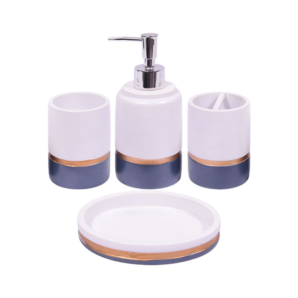 BATHROOM SET 4PC IR SMS-789 Default Title - MamasJan Decoration