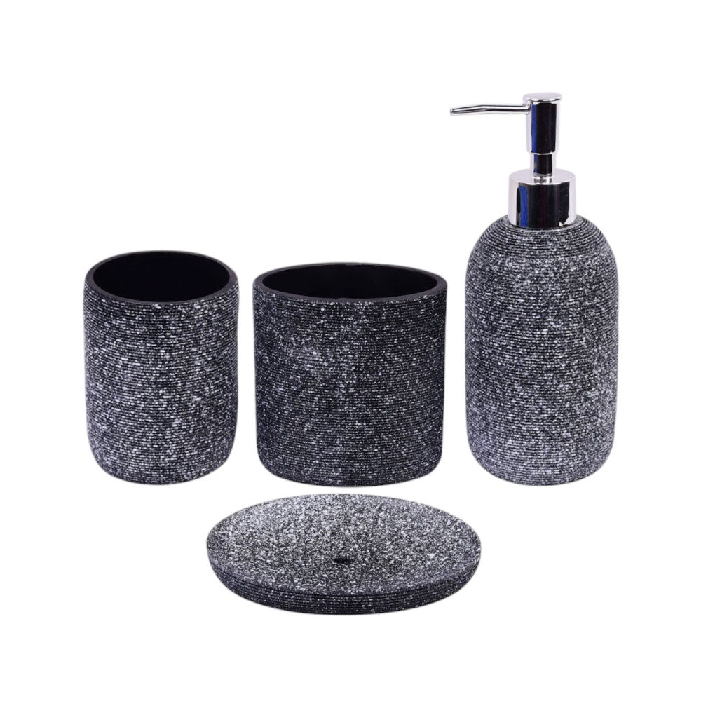 BATHROOM SET 4PC IR SMS-827 Default Title - MamasJan Decoration