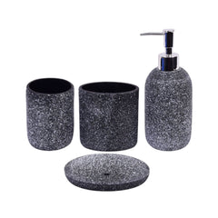 BATHROOM SET 4PC IR SMS-827 Default Title - MamasJan Decoration