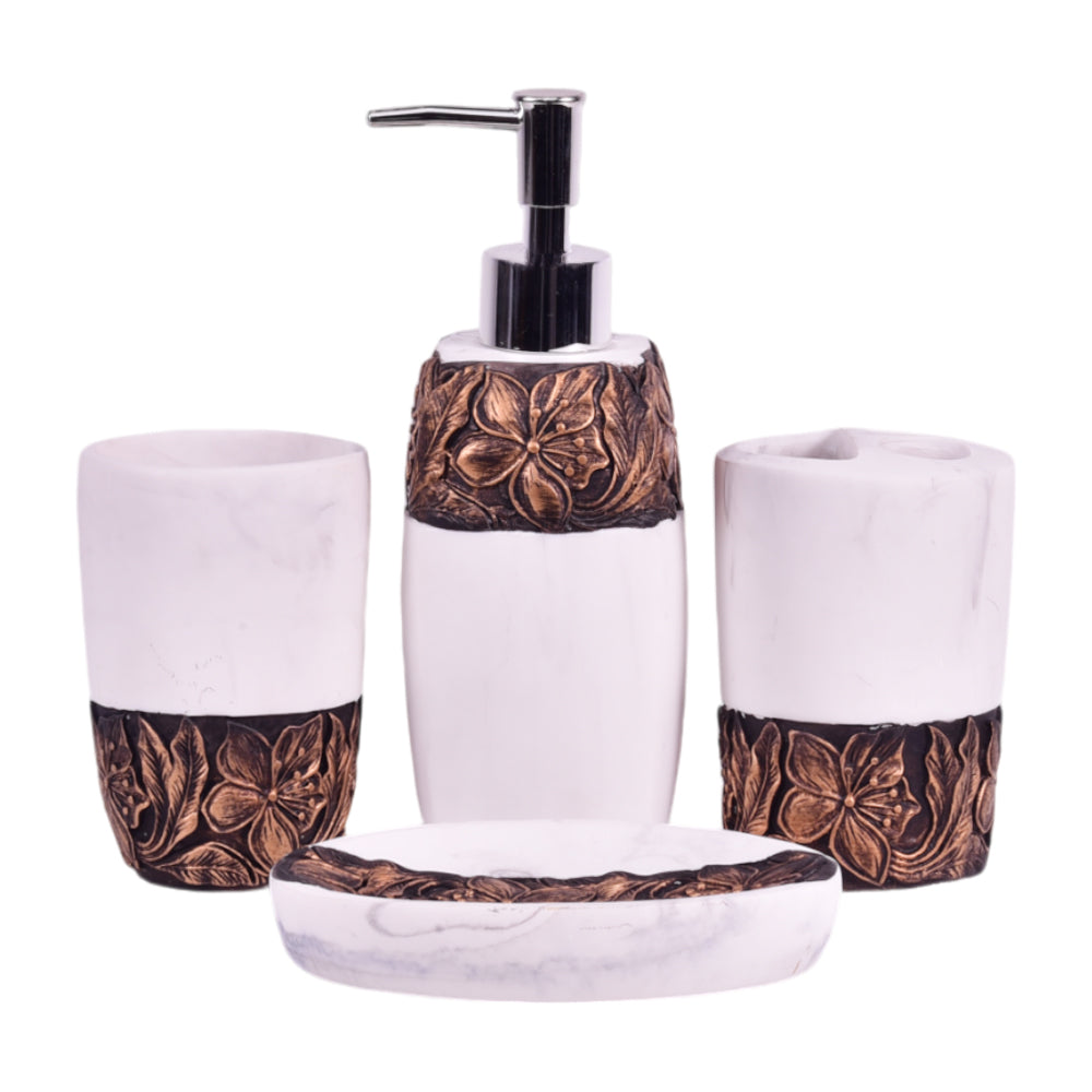 BATHROOM SET 4PC IR SMS-851 Default Title - MamasJan Decoration