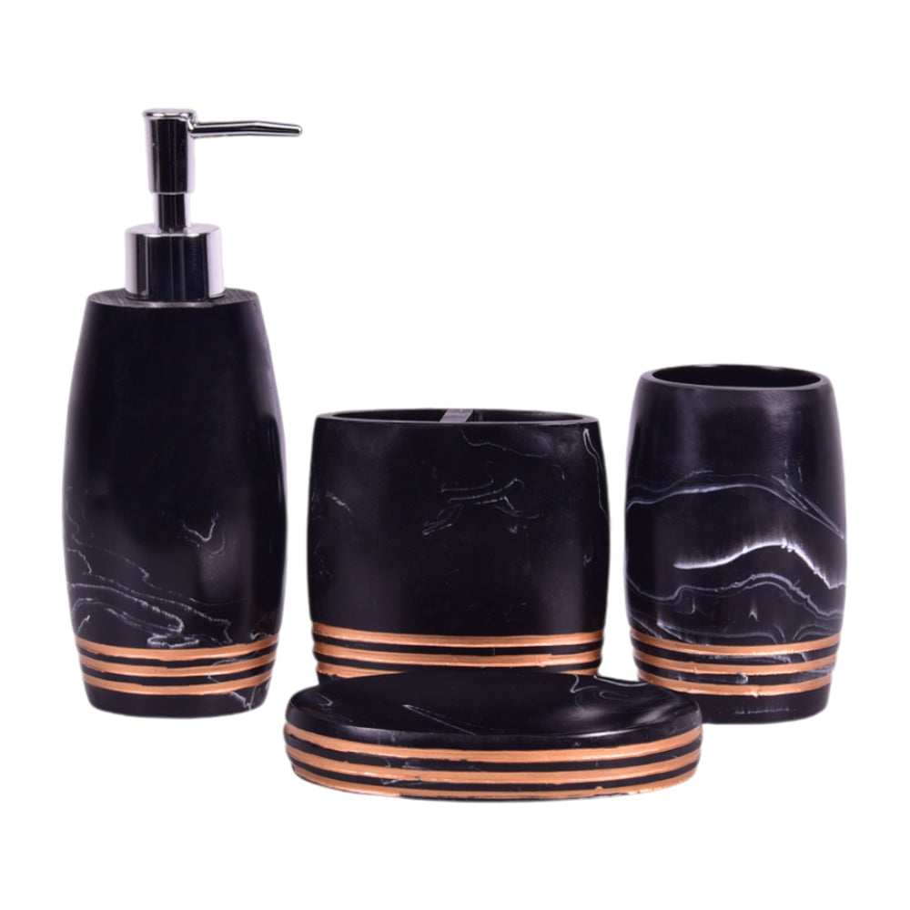 BATHROOM SET 4PC IR SMS-879 Default Title - MamasJan Decoration