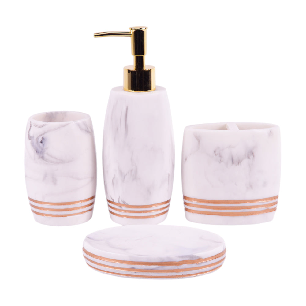 BATHROOM SET 4PC IR SMS-880 Default Title - MamasJan Decoration