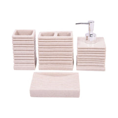 BATHROOM SET 4PC IR SMS-885 Default Title - MamasJan Decoration