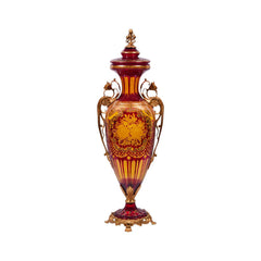 BOWL CANDY CRYSTAL BRASS IR EJ2013-1 EA143-A1-C59 Default Title - MamasJan Decoration