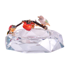 ASHTRAY CRYSTAL CH9714 Default Title - MamasJan Décor