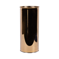 VASE METAL GOLDEN 2446-3 Default Title - MamasJan Décor