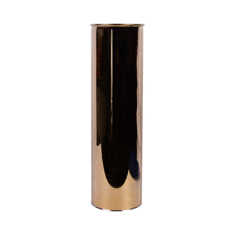 VASE METAL GOLDEN 2447-4 Default Title - MamasJan Décor