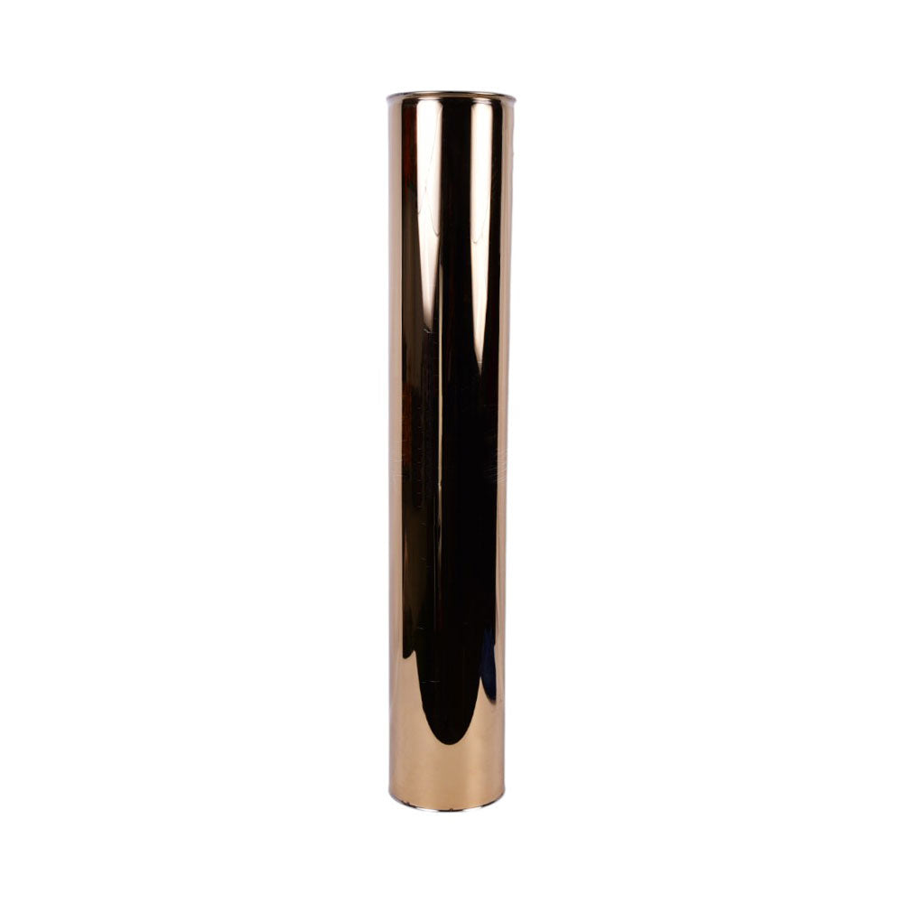 VASE METAL GOLDEN 2449-6 Default Title - MamasJan Décor