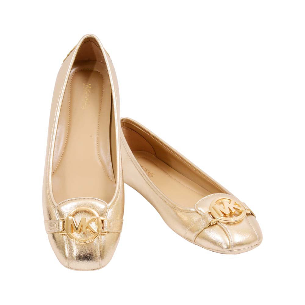 MK FULTON MOC PUMPS 49F3FUFR1M PALE GOLD 8.5 (IR) Default Title - MamasJan Ladies Shoes & Bags