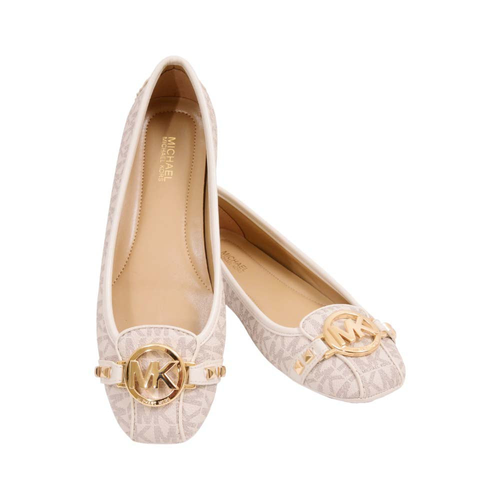 MK FULTON MOC PUMPS 49T8FUFR1B VANILA 6.5 (IR) Default Title - MamasJan Ladies Shoes & Bags