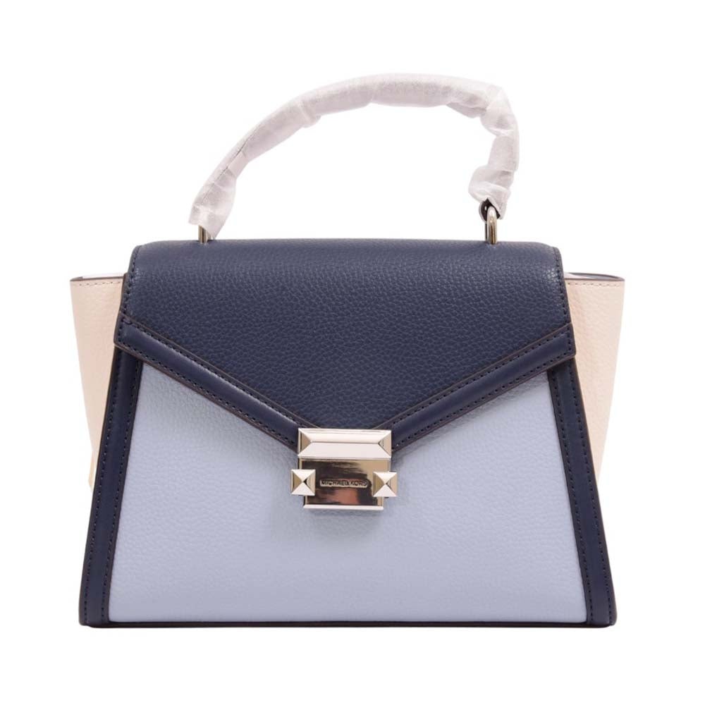 M-K HAND BAG WHITNEY 35F4SWS2T BLUE Default Title - MamasJan Ladies Shoes & Bags