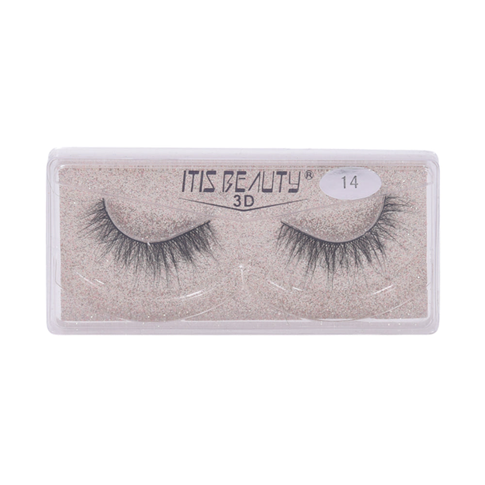 ITIS BEAUTY EYELASH 3D 1PAIR IR E-7201 Default Title - MamasJan Makeup