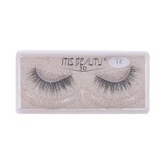 ITIS BEAUTY EYELASH 3D 1PAIR IR E-7201 Default Title - MamasJan Makeup