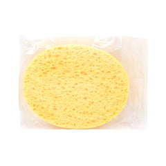 CLEANSING PUFF OVAL YELLOW Default Title - MamasJan Makeup