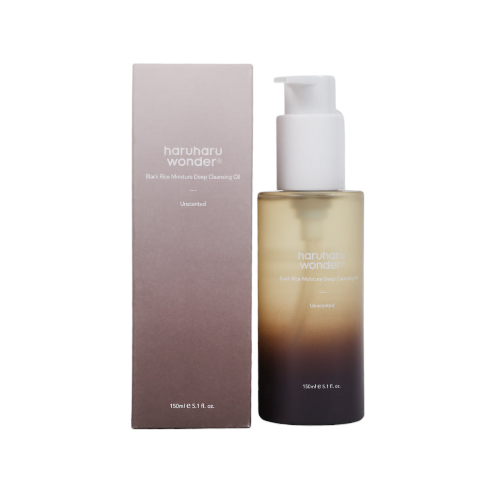 HARUHARU WONDER BLACK RICE MOISTURE DEEP CLEANSING OIL 150ML Default Title - MamasJan Makeup