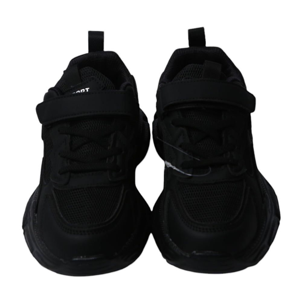 BOYS JOGGER 34-39 BLACK S3072 Default Title - MamasJan KidsWear