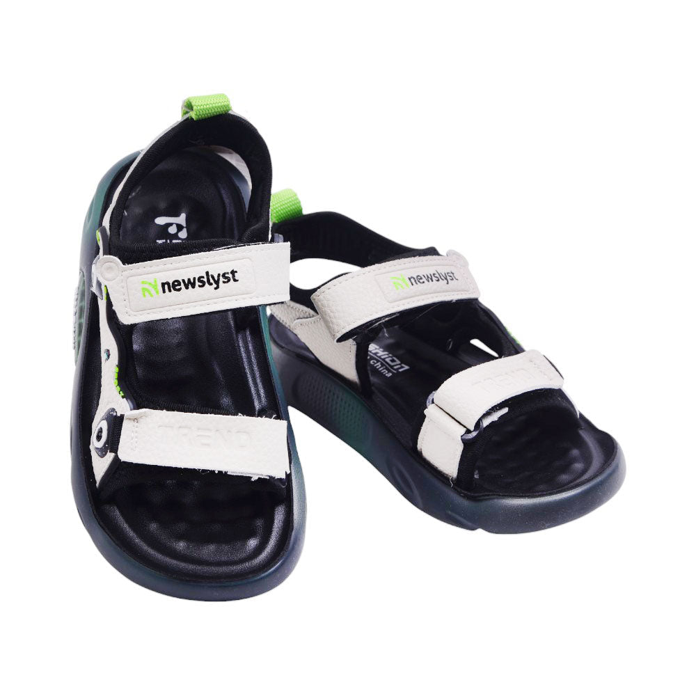 BOYS SANDLE 32-37 BEIGE F15 Default Title - MamasJan KidsWear