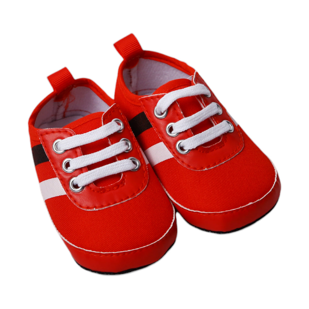 BOYS BOOTIES WINTER 11-13 RED C6 Default Title - MamasJan KidsWear
