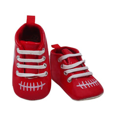 BOYS BOOTIES WINTER 11-13 RED C8 Default Title - MamasJan KidsWear