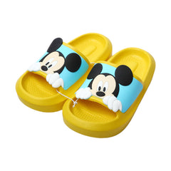 BOYS SLIPPER 28-33 IR YELLOW QX9065-1 Default Title - MamasJan KidsWear
