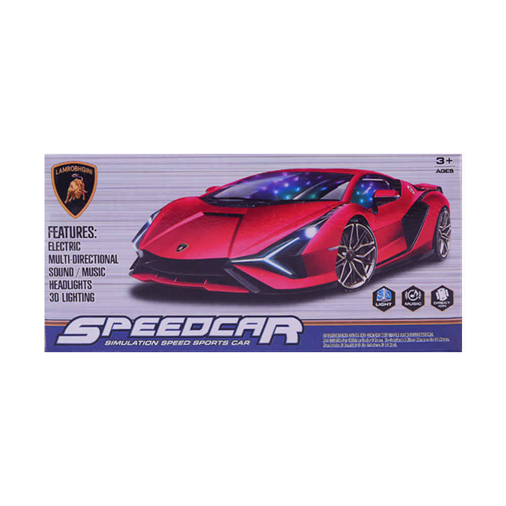 6969-33 MUSICAL LAMBORGHINI CAR Default Title - MamasJan Toys