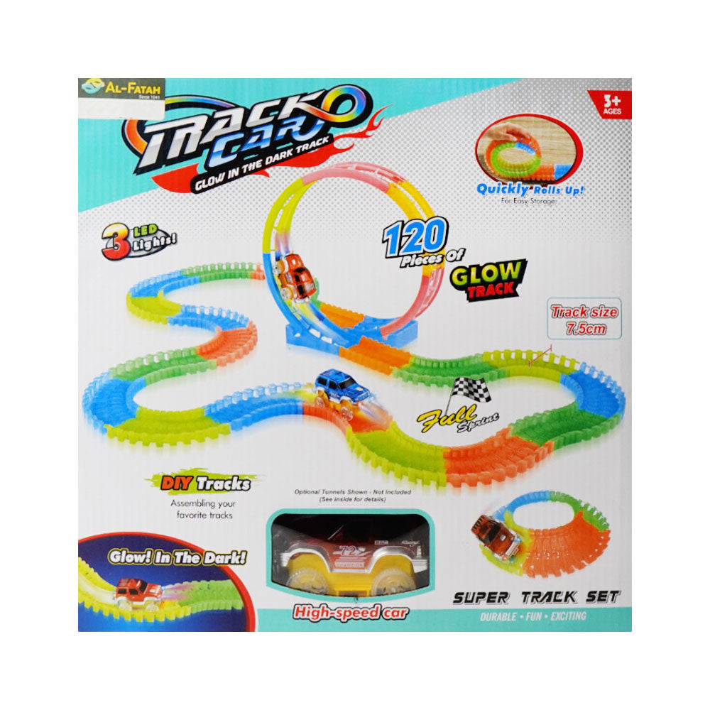 XC355B GLOW IN THE DARK TRACK CAR Default Title - MamasJan Toys
