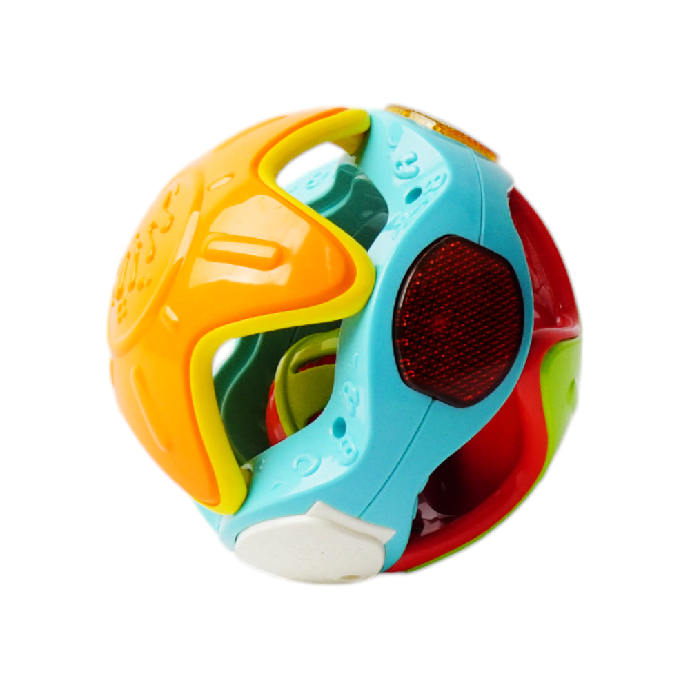 808-1 BABY RATTLE BALL B/O Default Title - MamasJan Toys