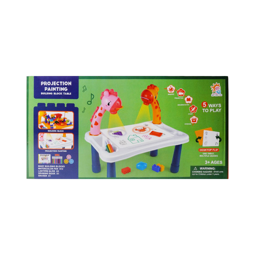 RFY222-17 PROJECTION PAINTING BOARD PINK Default Title - MamasJan Toys