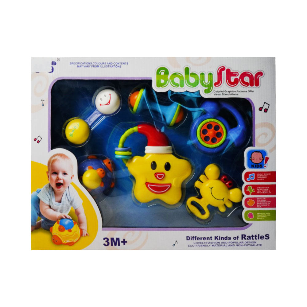 9701 RATTLE SET 6PCS Default Title - MamasJan Toys