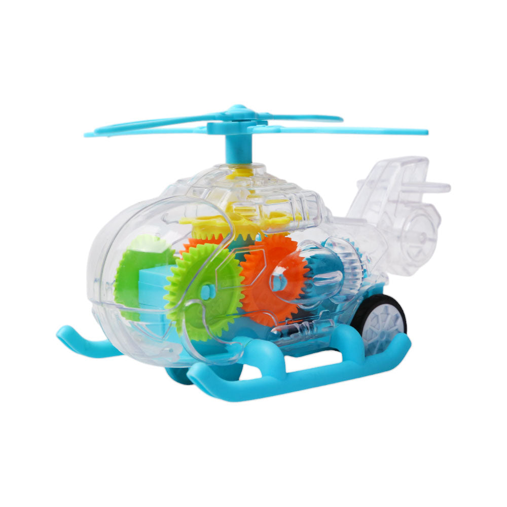 BHX810 MUSICAL GEAR HELICOPTER Default Title - MamasJan Toys