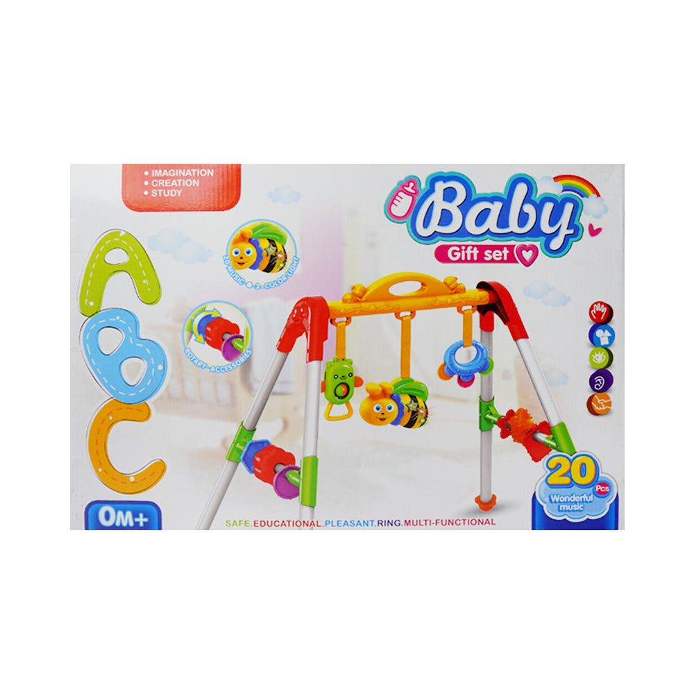 BM1016 BABY PLAYGYM 20PCS Default Title - MamasJan Toys