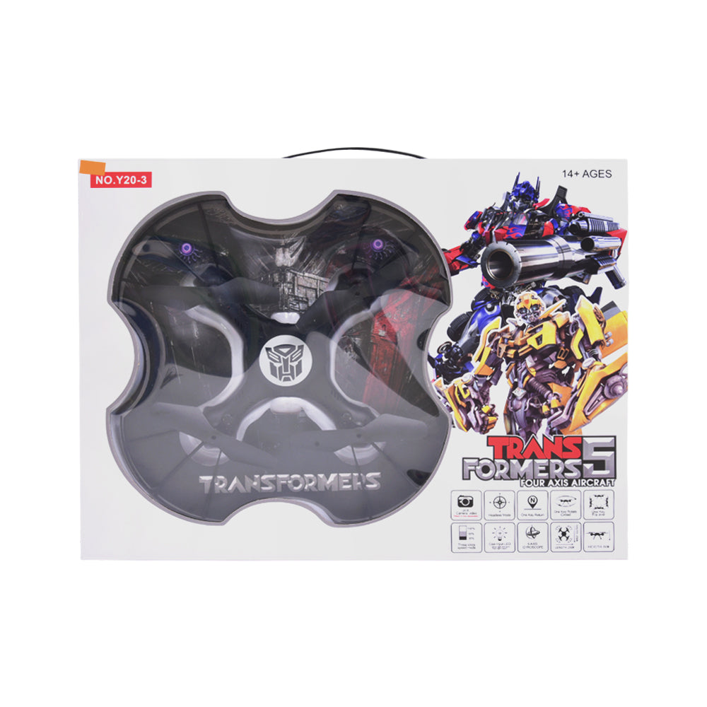 Y20 3 TRANSFORMER DRONE W USB R C IR Default Title - MamasJan Toys