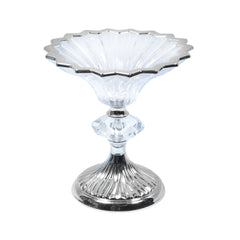 BOWL W-STAND IR U21526/S Default Title - MamasJan Décor