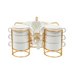 SOUP SET 15PC ONE MORE IR S1987-GL Default Title - MamasJan Crockery