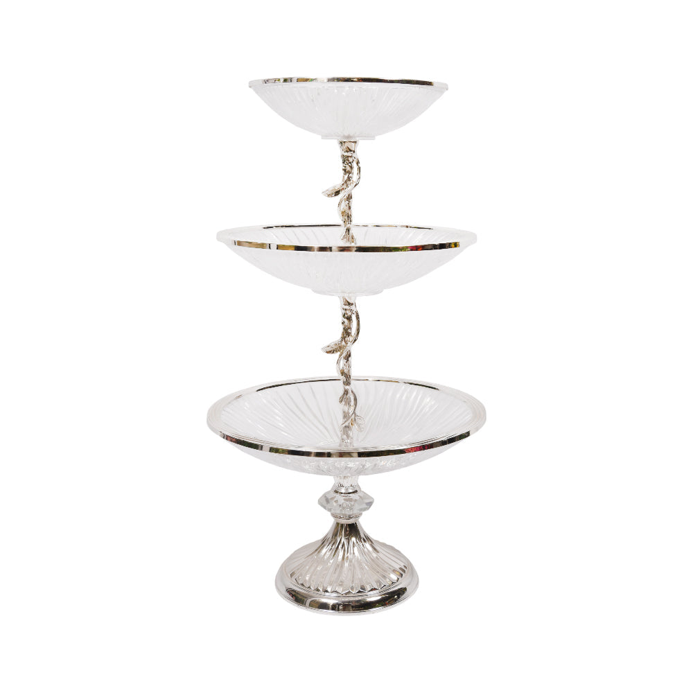 DISH 3TIRE IR U21496/S Default Title - MamasJan Crockery