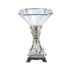 BOWL W-STAND IR U21503/S Default Title - MamasJan Décor