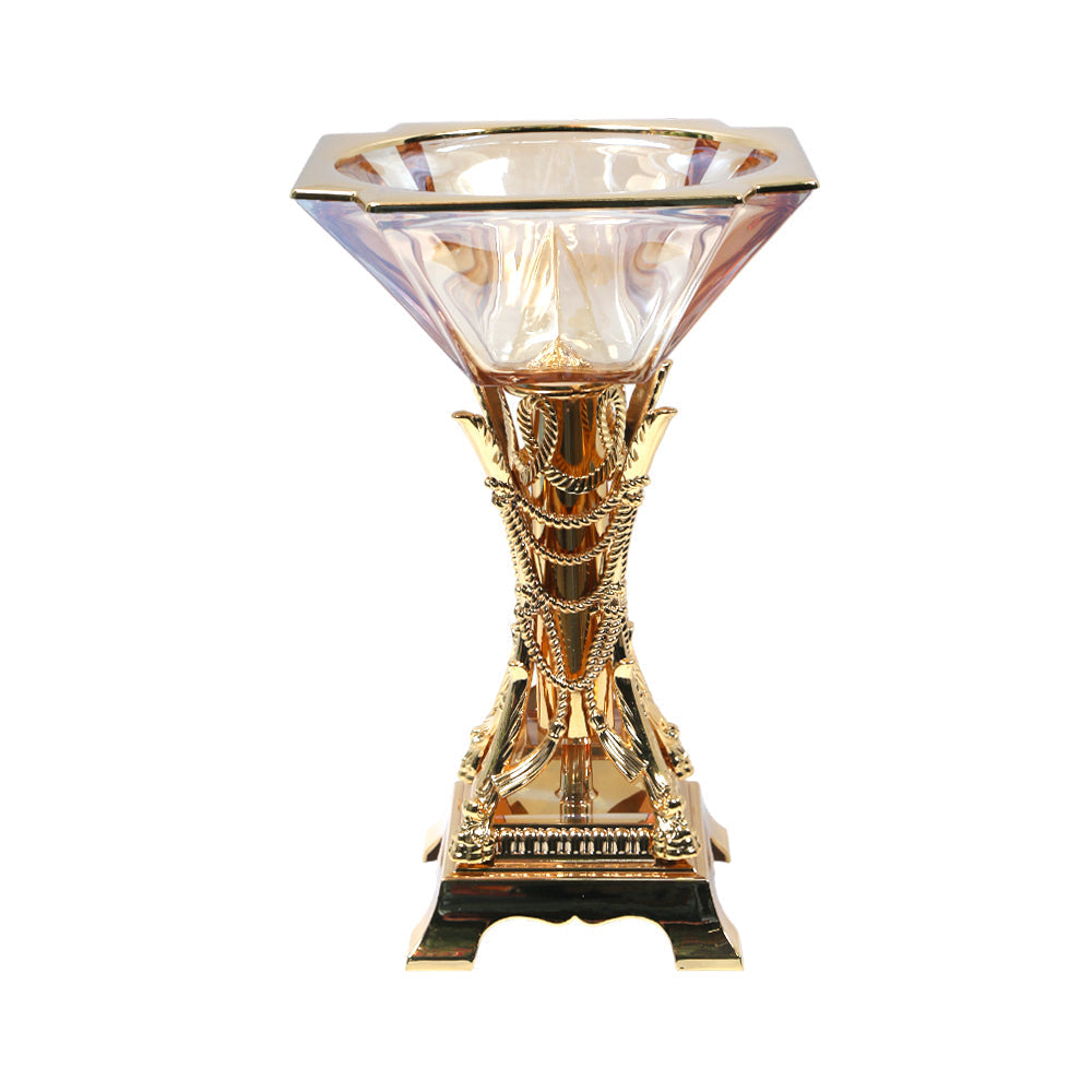 BOWL W-STAND IR U21503H/G Default Title - MamasJan Décor