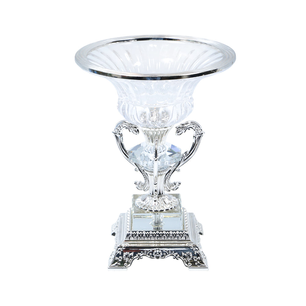 BOWL W-STAND IR U21507/S Default Title - MamasJan Décor