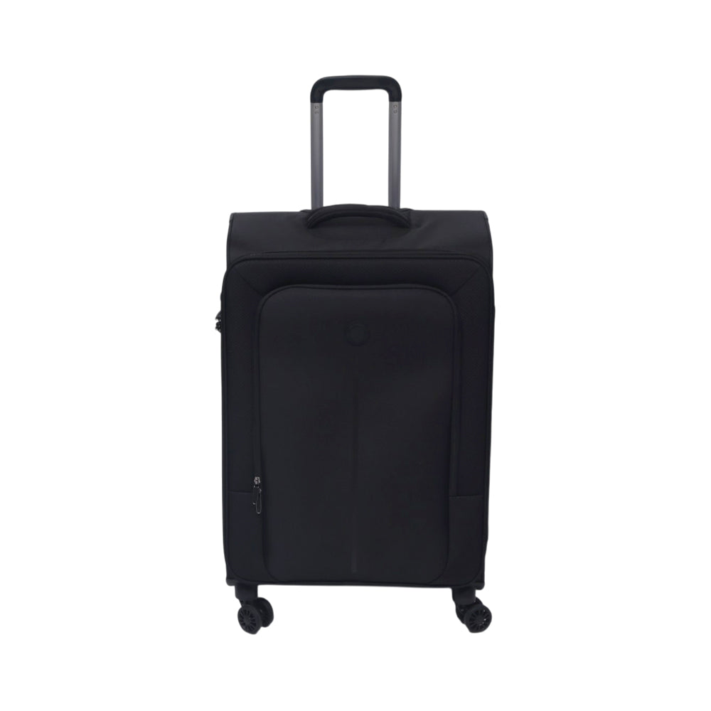 DELSEY TROLLEY CASE CARACUS BLACK 24INCH Default Title - MamasJan Luggage