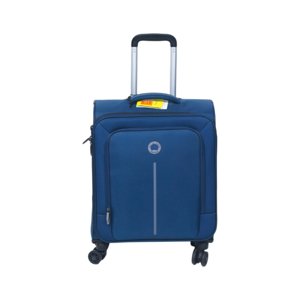 DELSEY TROLLEY CASE CARACUS NAVY 20INCH Default Title - MamasJan Luggage