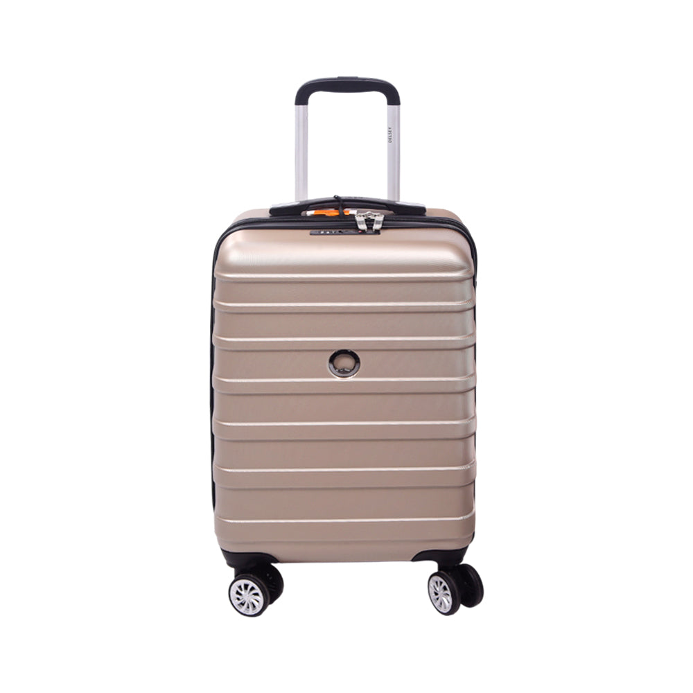 DELSEY TROLLEY CASE MARGOT GOLD 20INCH Default Title - MamasJan Luggage