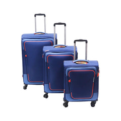 AMERICAN TOURISTER TROLLEY SET 3PC PULSONIC NAVY Default Title - MamasJan Luggage