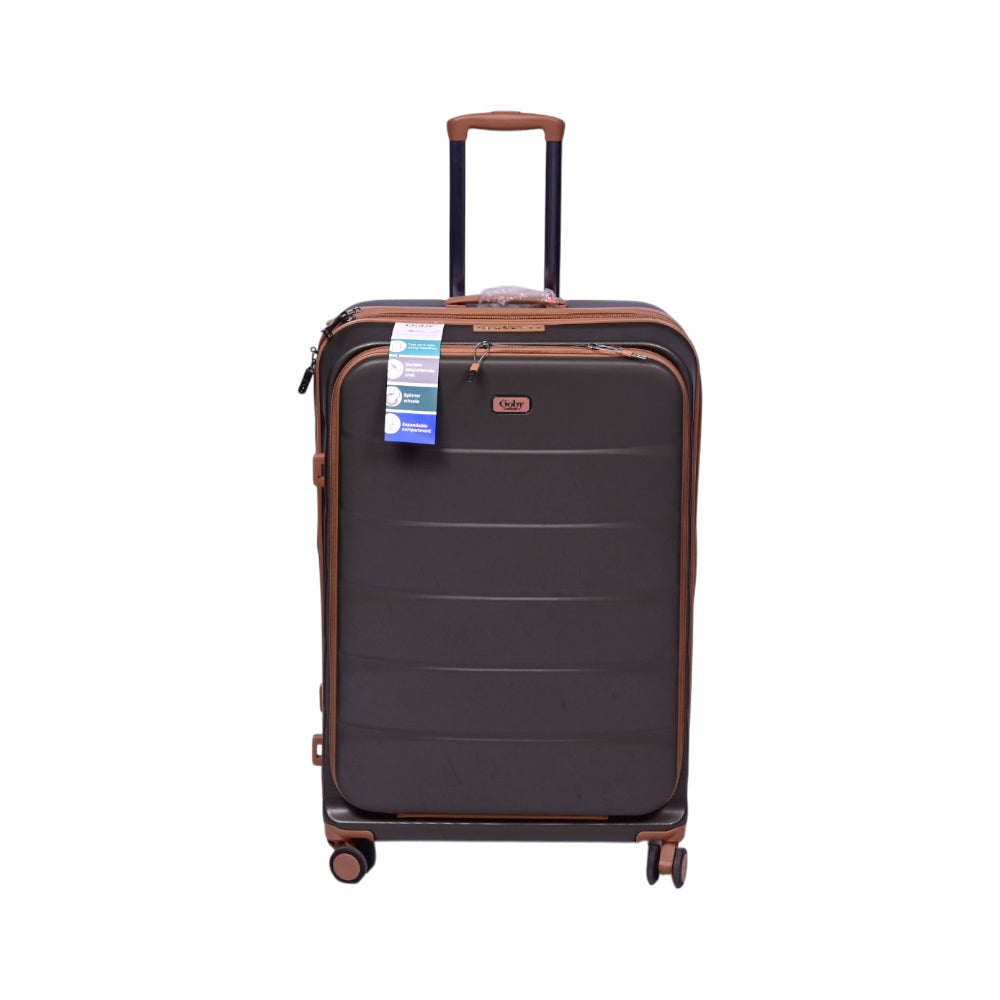 GOBY TROLLEY CASE MARS COFFEE 28INCH Default Title - MamasJan Luggage